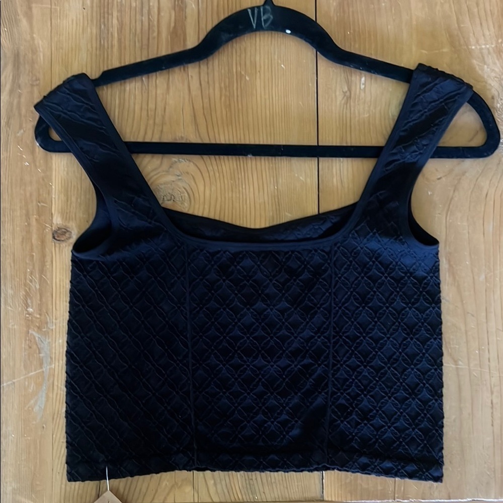 Black Crop Top